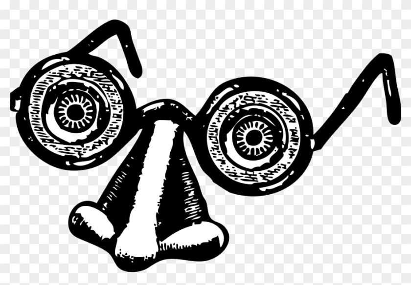 How To Set Use Fake Glasses And Nose Icon Png Clipart #996369