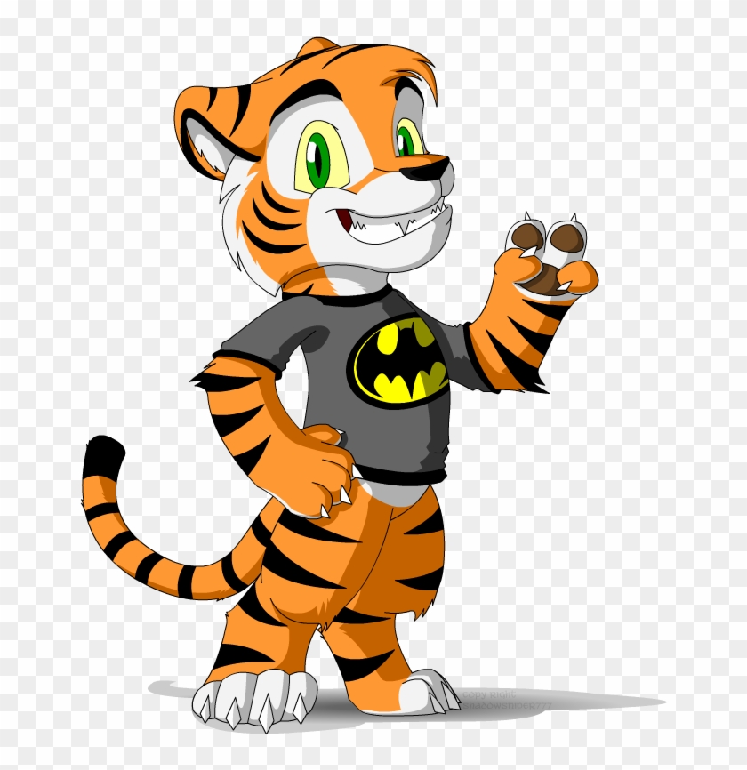 Cartoon Tiger By Shadowsniper777 Pluspng - Cartoon Tiger With Clothes Clipart