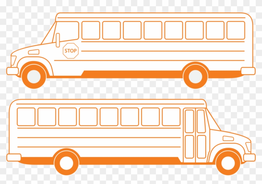 School Bus Bus Driver Drawing - Black And White School Bus Clipart #996699