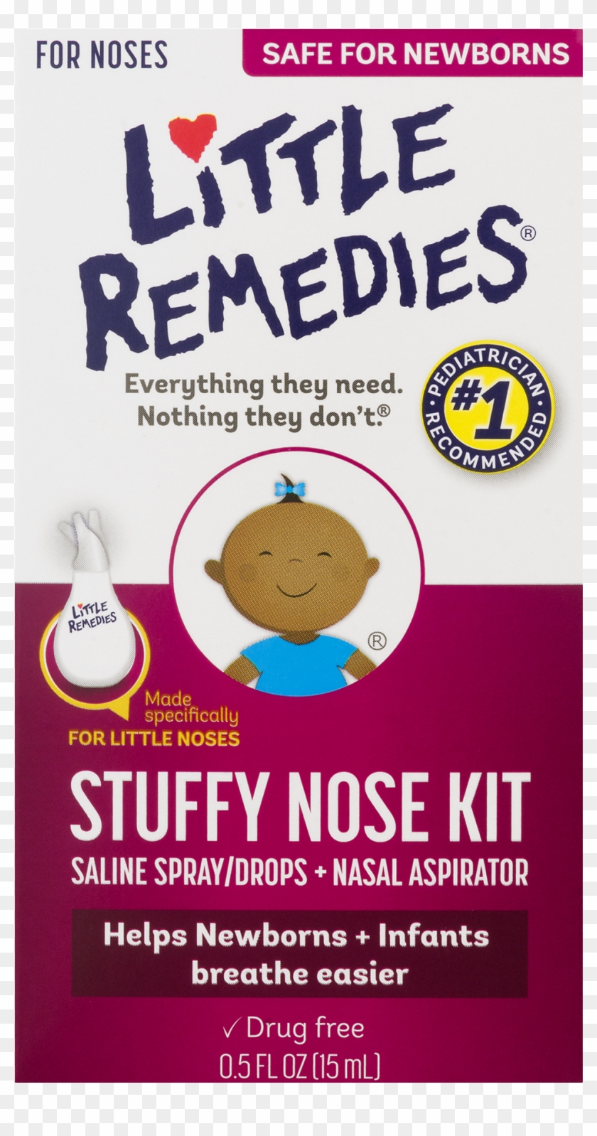 Little Remedies Saline Drops Newborn Clipart