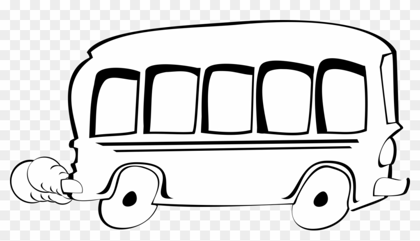 School Bus Bus Driver Cartoon Drawing - Cartoon Bus Clipart - Png Download #996876
