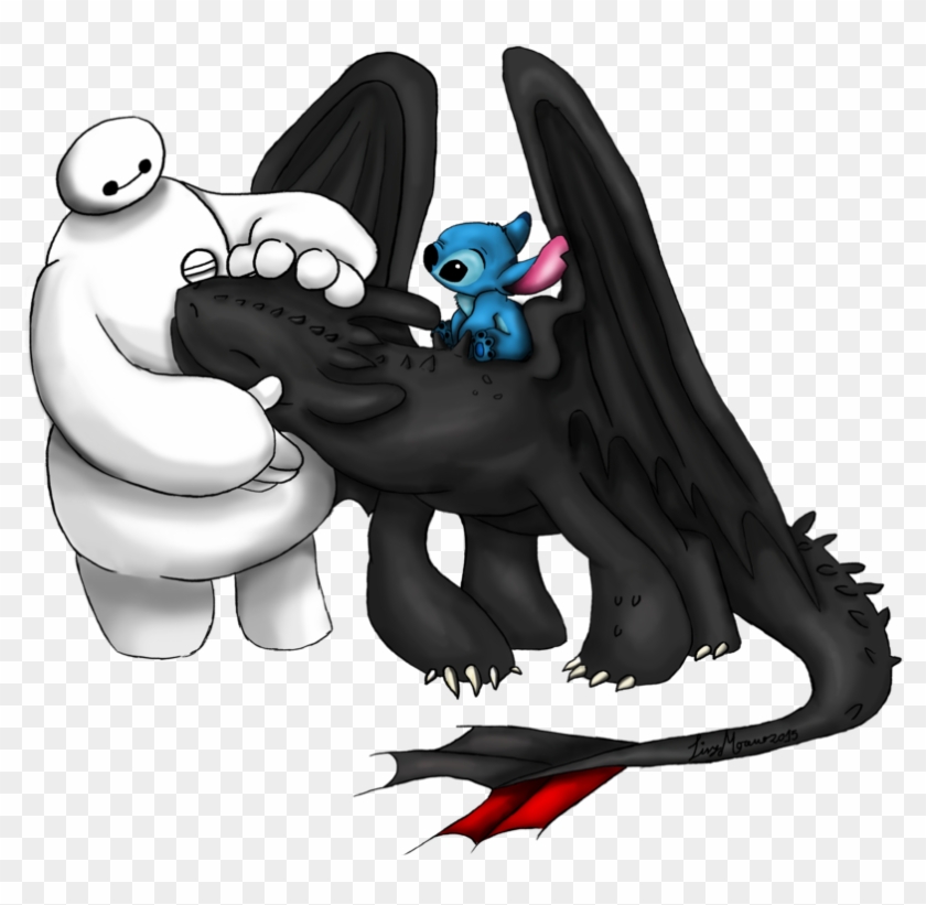 Transparent Stock Hi My Name Is Lisy Moreno I - Cute Toothless And Stitch Clipart