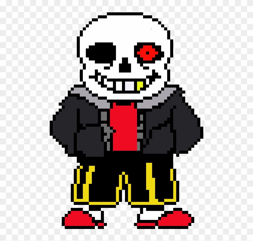 Underfell Sans - Sans Sprite Clipart (#997843) - PikPng