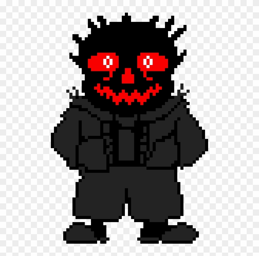 Hate Sans Sprite - Killer Sans Pixel Art Clipart