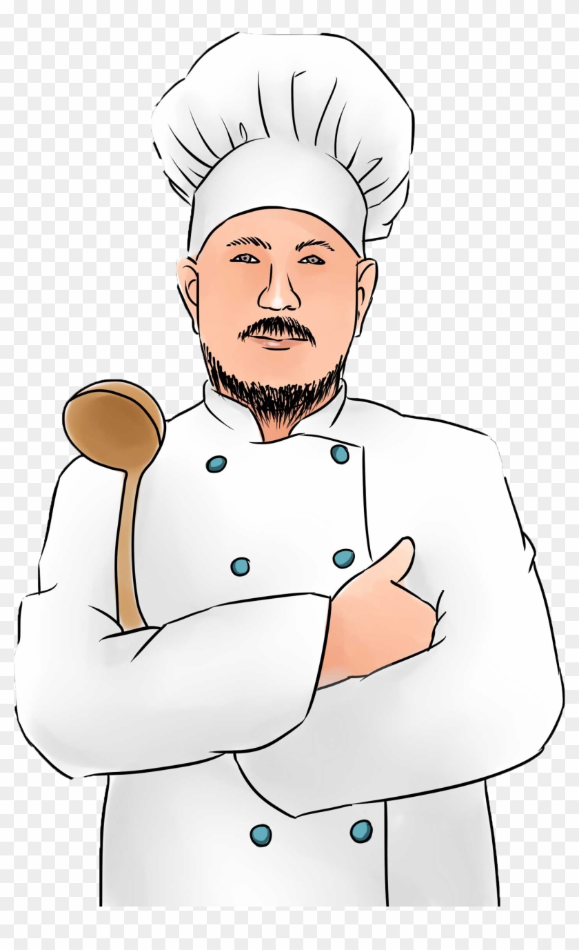 Transparent Background Male Chef Png Clipart #998453