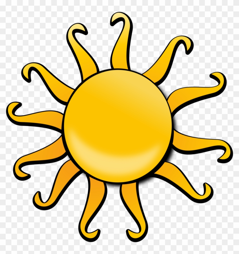 Clipart Transparent Library Cartoonsun Cartoon Sun - Png Download #998467