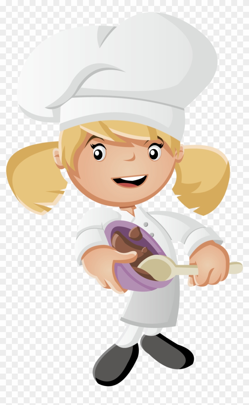 1500 X 1500 8 - Cook Cartoon Girl Png Clipart #998596