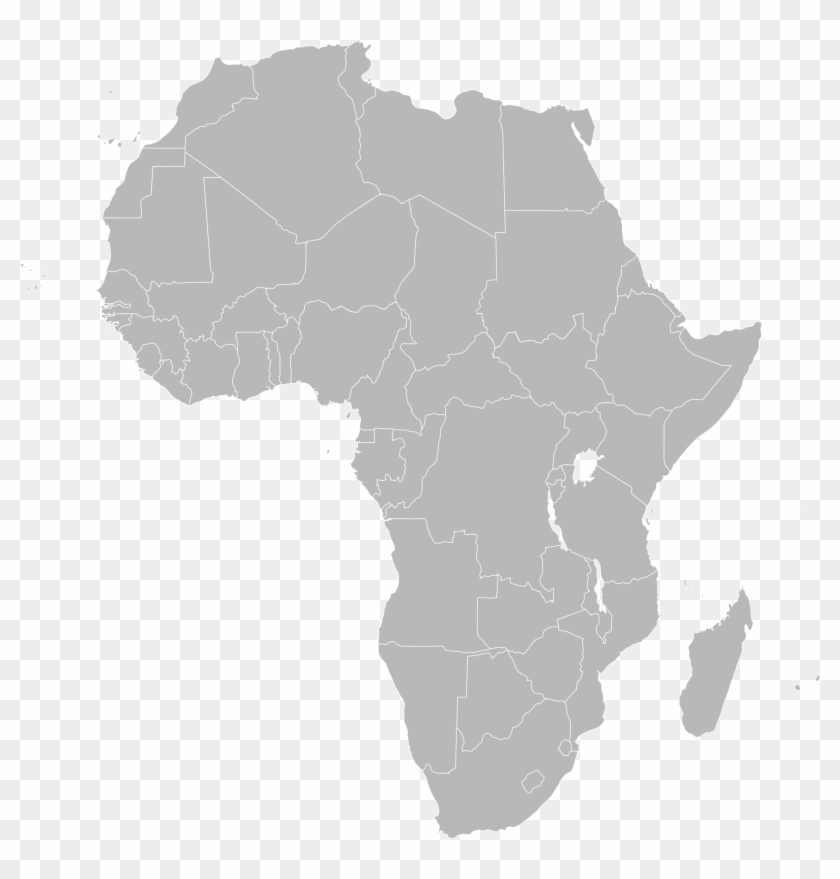 New Svg Image - Africa Map Svg Clipart #998692
