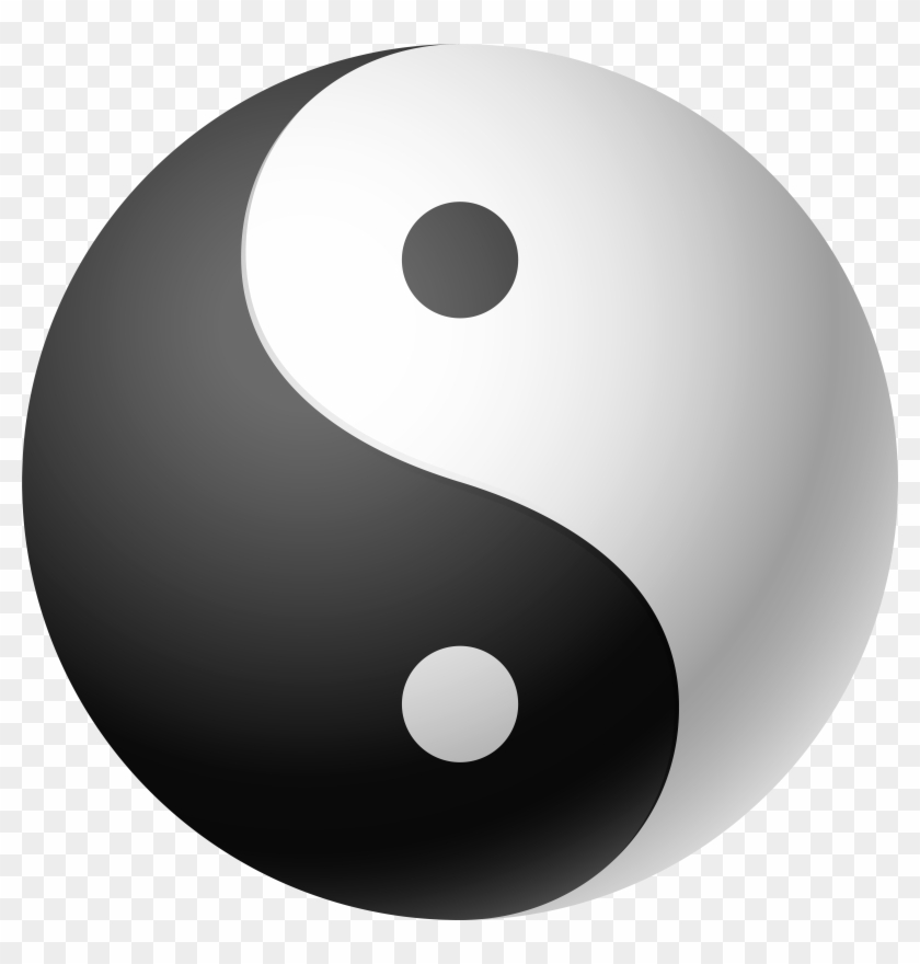 Yin Yang Transparent Png , Png Download Clipart #998744