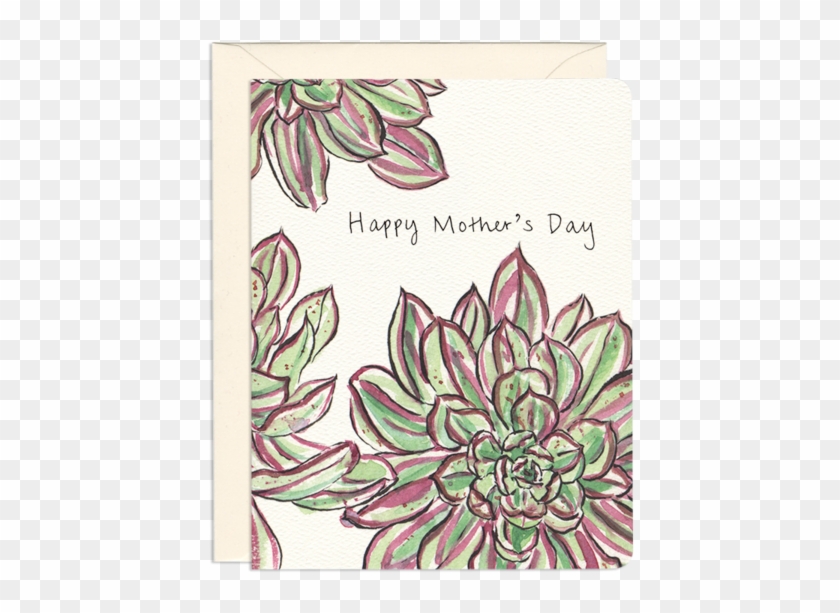 Mother's Day Plant Greeting Card - Protea Clipart #998861