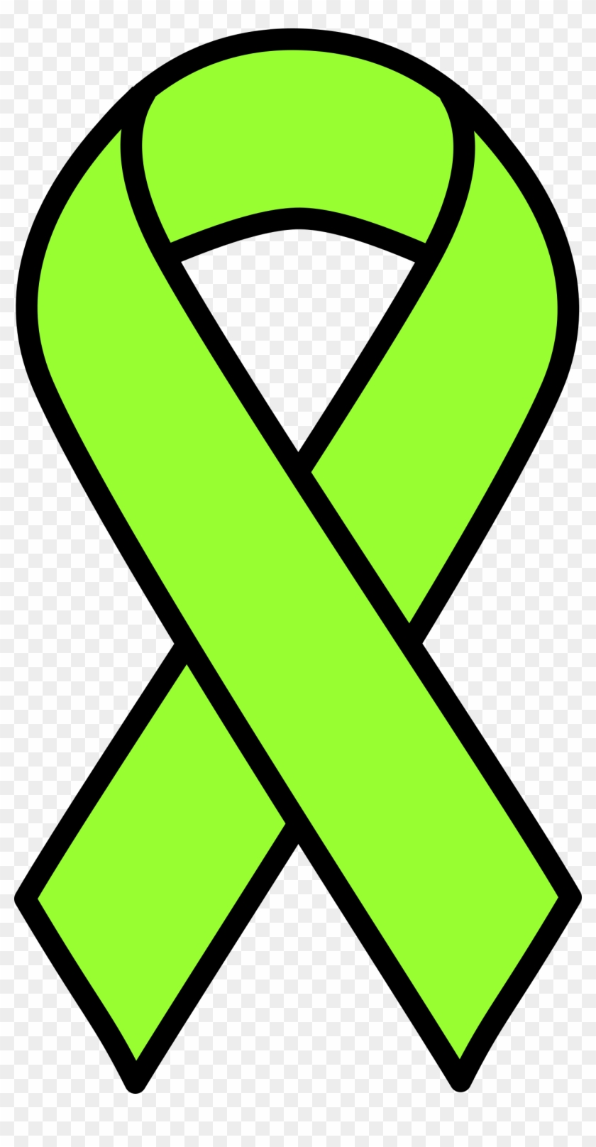 This Free Icons Png Design Of Lime Lymphoma Ribbon Clipart