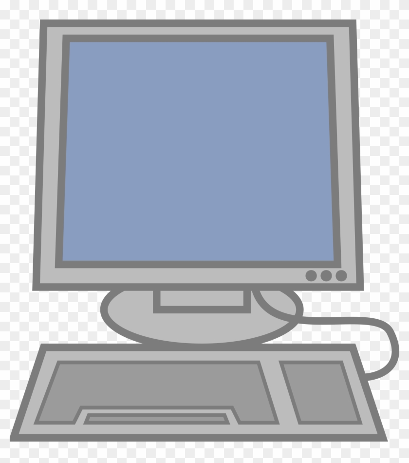 Pc Clipart Library Computer - Computer Clipart - Png Download