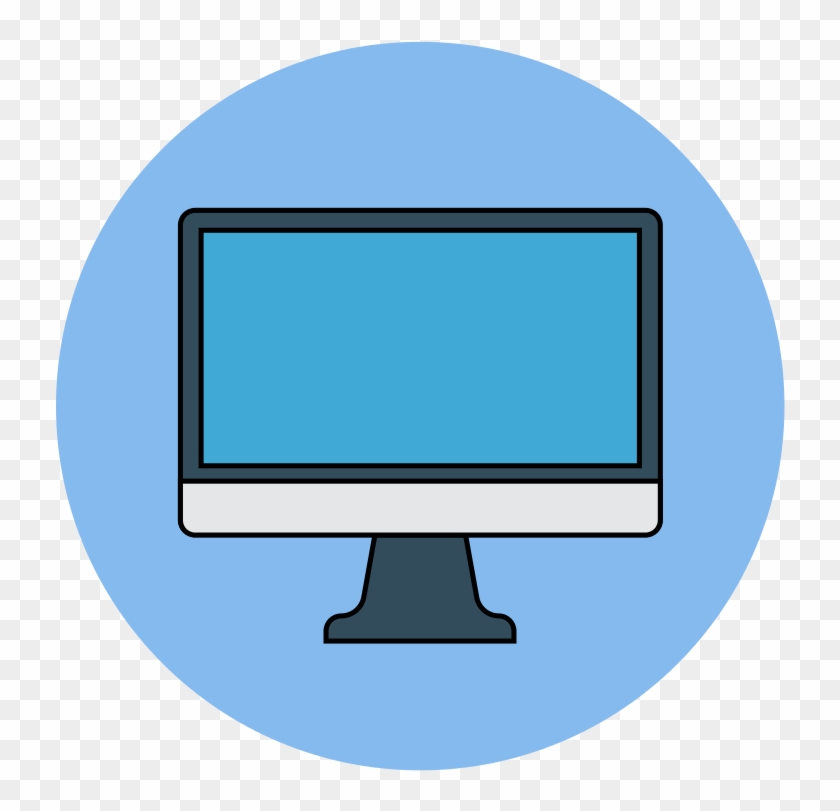 The - Computer Monitor Clipart #999766